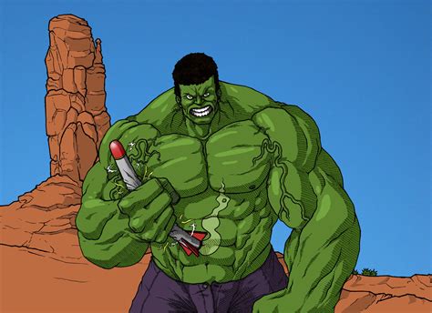 Puny Humans Try To Destroy Hulk By Tomastocornal On Deviantart