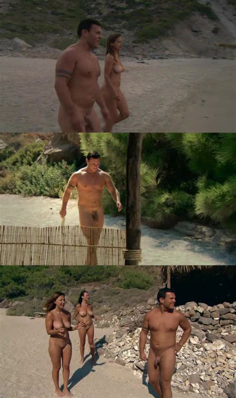man candy meet the hung hunk baring his coconuts on naked tv show adam and eve [nsfw