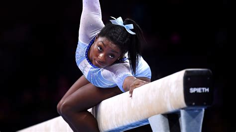 Simone Biles At Gymnastics Championships Makes New Skills Look Easy