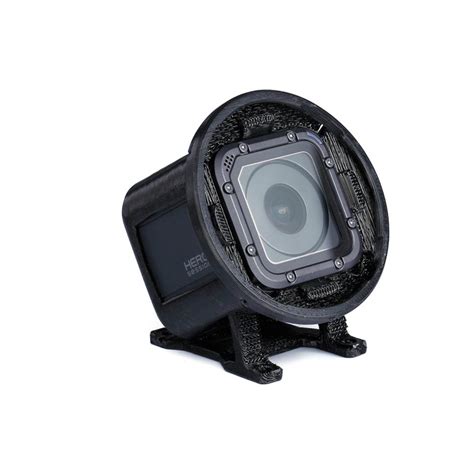 iflight  printed tpu camera mount  degree  gopro session   mm lens filter