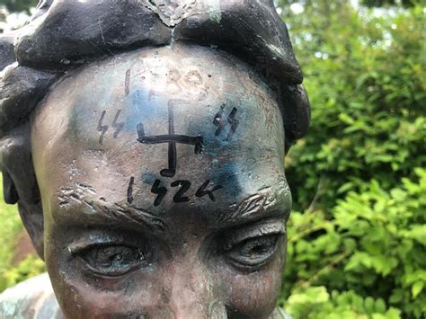 Police Investigating Vandalism Of Statues News Sports Jobs Post