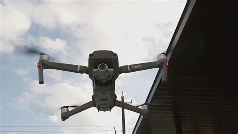texas police  drone  catch burglary suspect video abc news