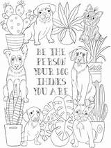 Coloring Pet Pages Stamping Leave sketch template