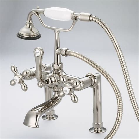 Shop Vintage Classic 7 Inch Spread Deck Mount Tub Faucet With 6 Inch