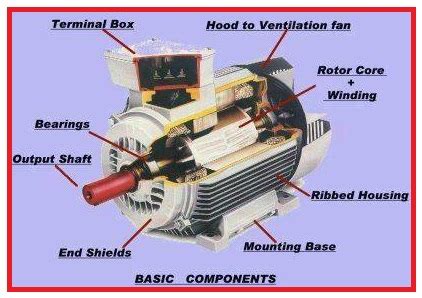basic components  electric motor eee community