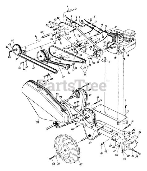 mtd    mtd tiller  chain case complete parts lookup  diagrams partstree