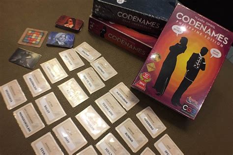 Codenames Board Game Gets Local Edition Abs Cbn News
