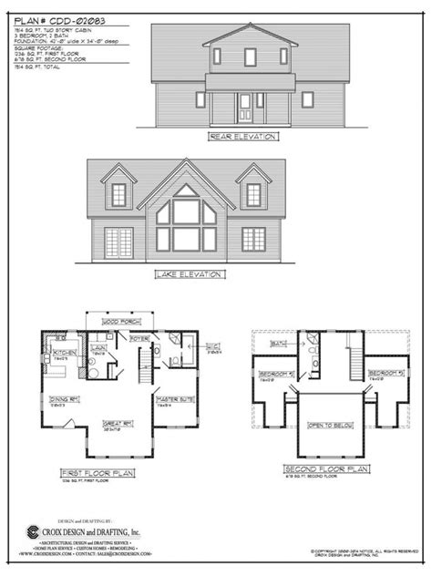 architecture house design drawing