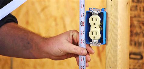 required minimum height aff   electrical wall outlet   nyc codes