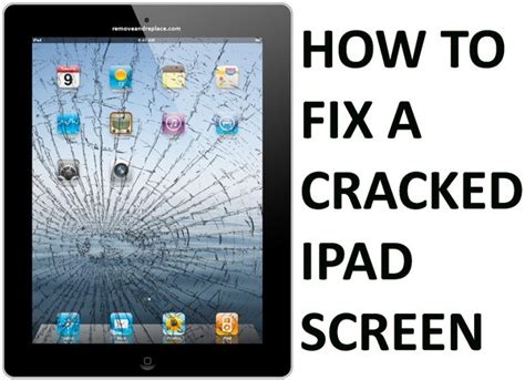 easily fix  cracked ipad screen step  step diy