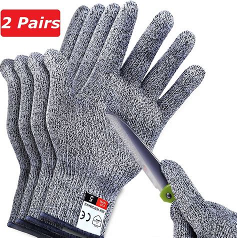 industrial work gloves pair butcher gloves cut proof stab resistant