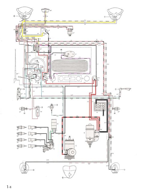 vw super beetle wiring diagram wiring diagram