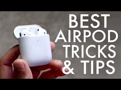 airpod tricks tips  youtube