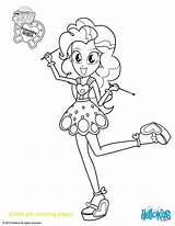 Pony Little Coloring Pages Girls Equestria Pinkie Pie Choose Board sketch template