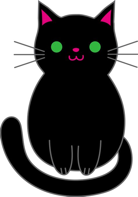 black cat clip art  clipart