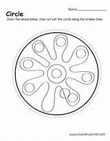 Circle Shape Coloring Oval Preschool Activities Activity Worksheet Sheet Cleverlearner Shapes Sheets Getdrawings Photography Craft sketch template