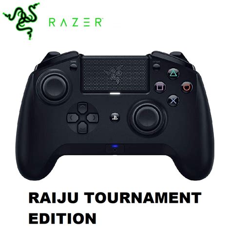 razer raiju tournament edition bluetooth  wired gaming controller ps pc compatible rz