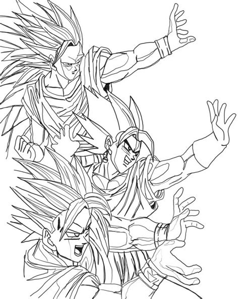 awesome dragon ball  coloring page kids play color
