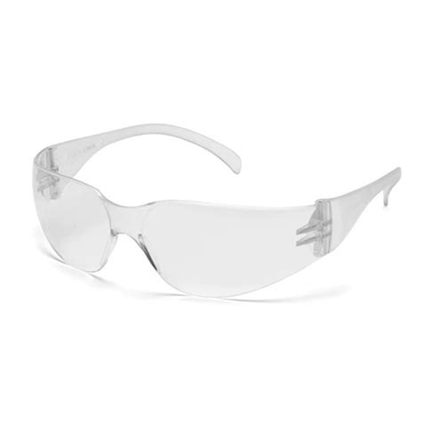 pyramex intruder safety glasses with clear uncoated lens bunzl
