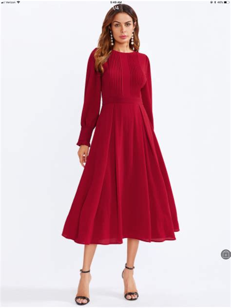 pin  jisu kim  burgundy sisters flare dress fit flare dress fit