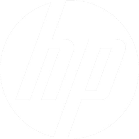 hp logo png white   cliparts  images  clipground