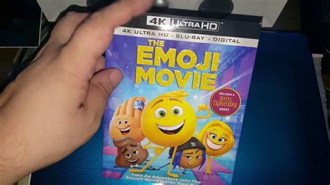 The Emoji Movie 4k Ultra Hd Blu Ray Unboxing 🙃 Youtube