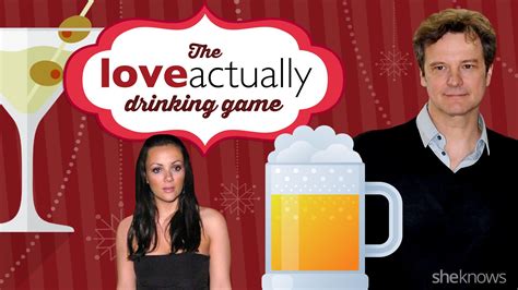 the love actually drinking game you need to play this holiday season