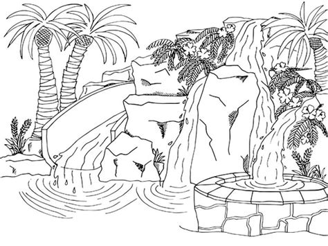 beautiful swimming pool coloring page  printable coloring pages