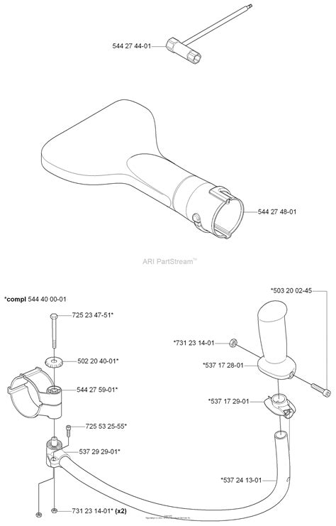 husqvarna  bf   parts diagram  accessories