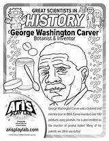 Inventor Washington Carver Inventions sketch template