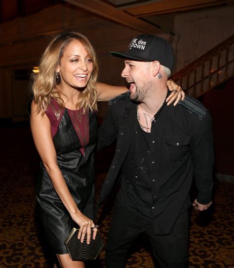 on the first time she met joel i was at my girlfriend s party and nicole richie and joel