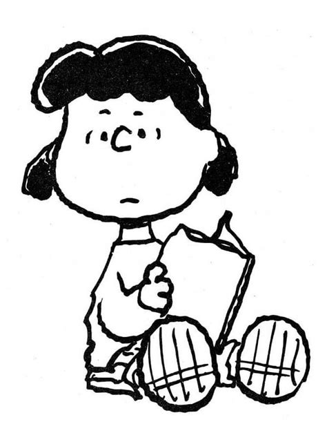 lucy van pelt coloring pages