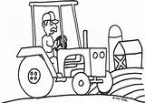 Kubota Tractors Deere Diggers Pinter Getdrawings Procoloring sketch template
