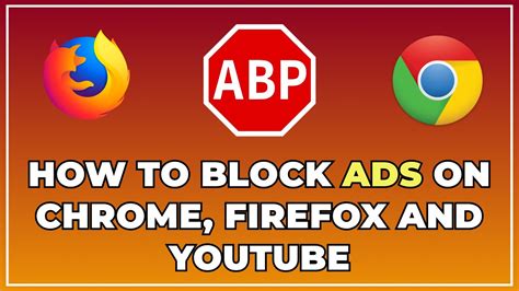 block ads  chrome firefox  youtube  youtube