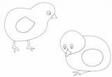 Chickens I2clipart Domain sketch template