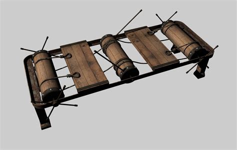 the rack torture device 3d model cgtrader