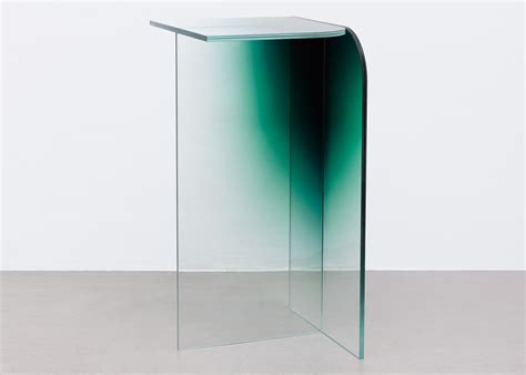 germans ermičs creates coloured glass furniture collection