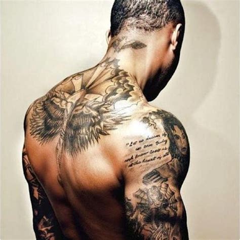 Cool Upper Back Tattoo For Men  720×720 Tattooooo Pinterest
