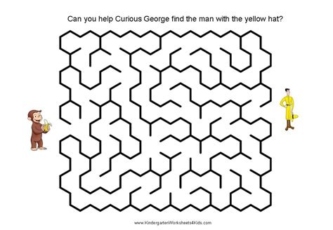 curious george mazes  kids