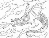 Dragon Coloring Fire Breathing Pages Printable Colouring Fantasy Museprintables Paper Sheets Choose Board Pdf sketch template