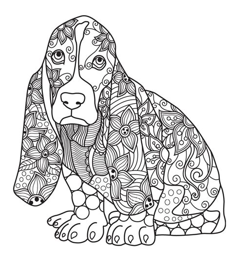 hard coloring pages baby dog coloring pages ideas