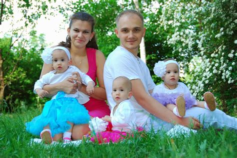 triplets family learn      happy triplets  birthday