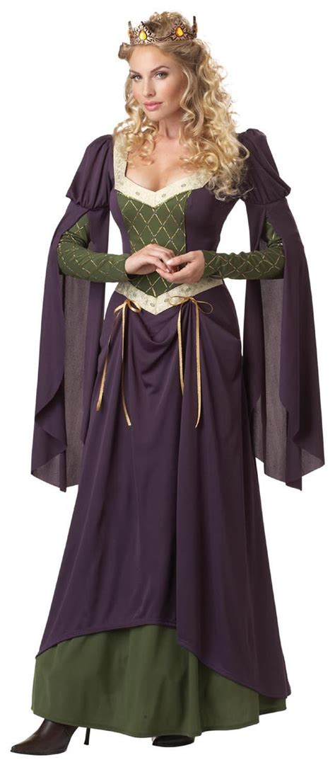 Lady In Waiting Medieval Queen Costume Adult New Queen