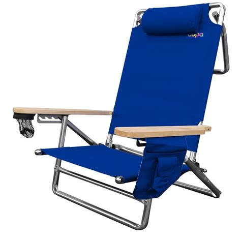 shop aluminum  position deluxe lay flat chair  dry pouch