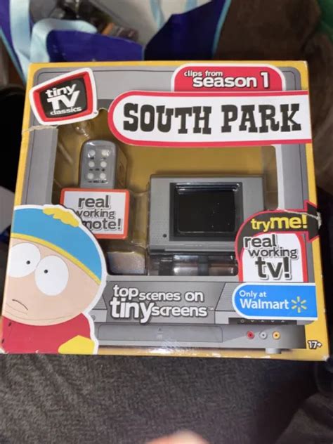 Tiny Tv Classics South Park Edition Real Working Mini Television With