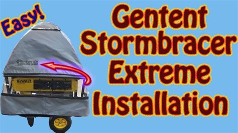 gentent stormbracer extreme installation  review   install   extreme