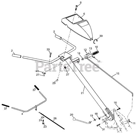 Husqvarna 500 Hrtt 954329318 A Husqvarna Rear Tine Tiller 2003 11