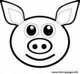 Coloring Pages Emoji Pig Printable Print sketch template