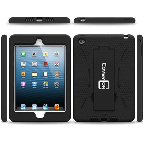 apple ipad mini  case protective kickstand hybrid hard soft tablet cover ebay