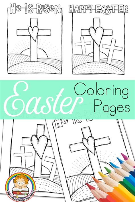 easter bible coloring pages christian preschool printables